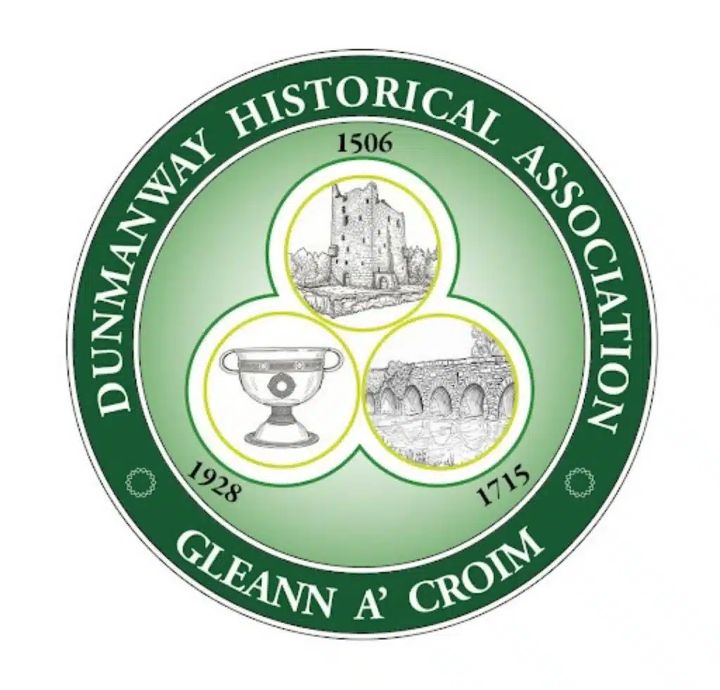 Dunmanway Historical Association Logo with a transparent background
